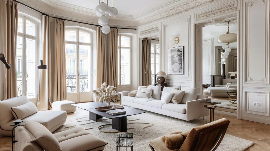 Salon style haussmannien